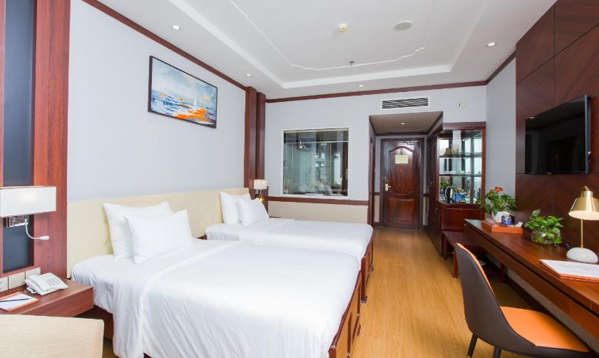 Suite Oriental 2 Giường Đơn Nhìn Ra Sông 