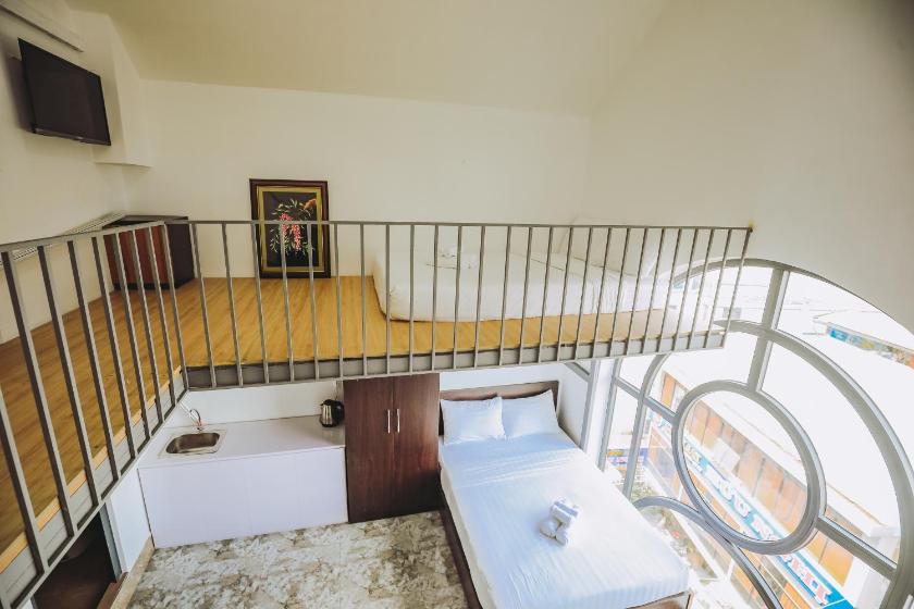 Studio Có Giường Cỡ King Và Giường Sofa