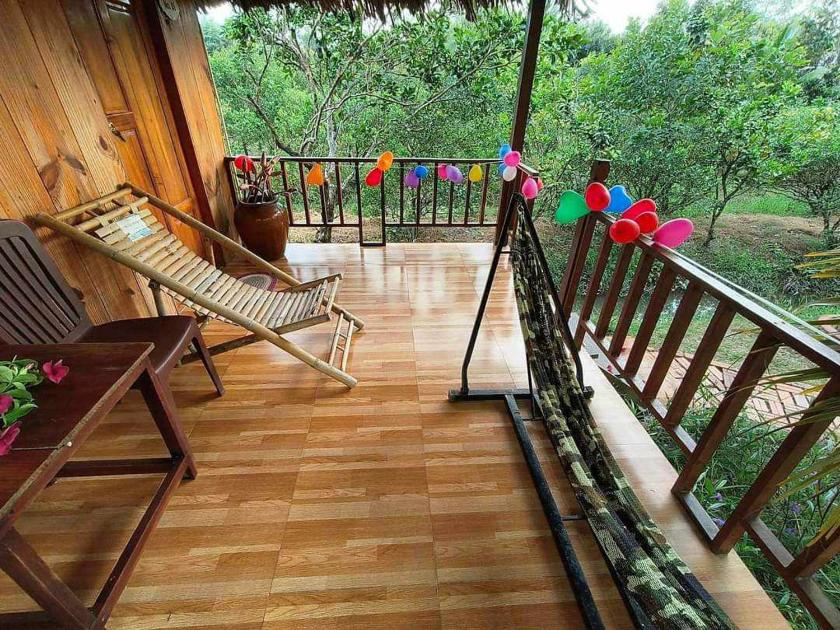 Bungalow Nhìn ra vườn