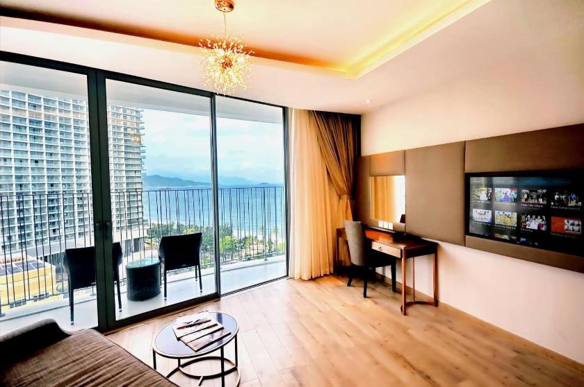 Phòng có giường cỡ King với Bồn tắm Spa