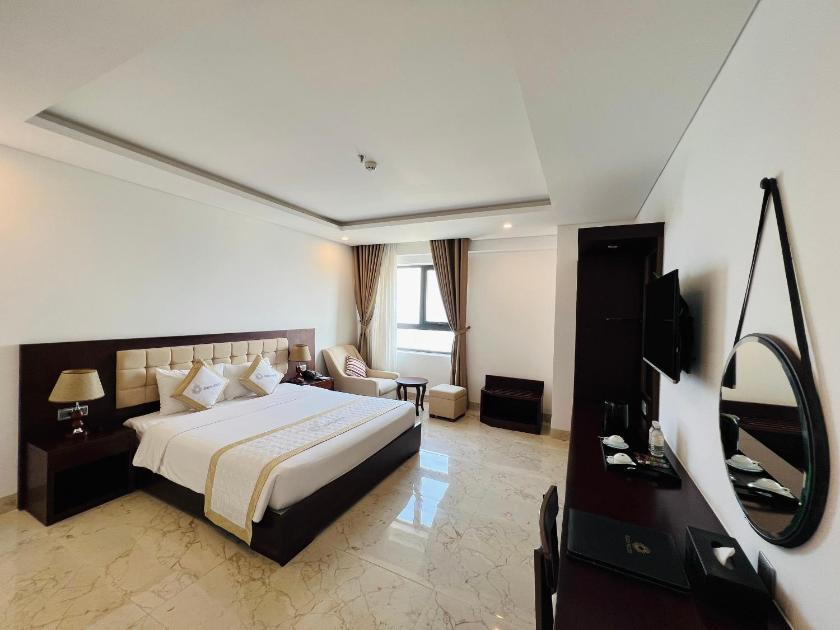Phòng Deluxe Đôi Nhìn ra 1 Góc Biển Phòng Deluxe Đôi Nhìn ra 1 Góc Biển