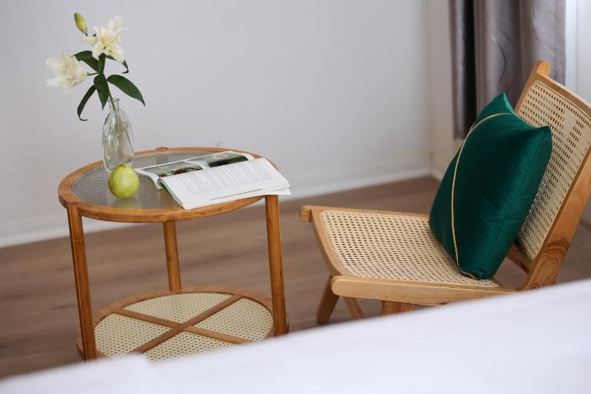 Phòng Deluxe Giường Đôi Có Ban Công