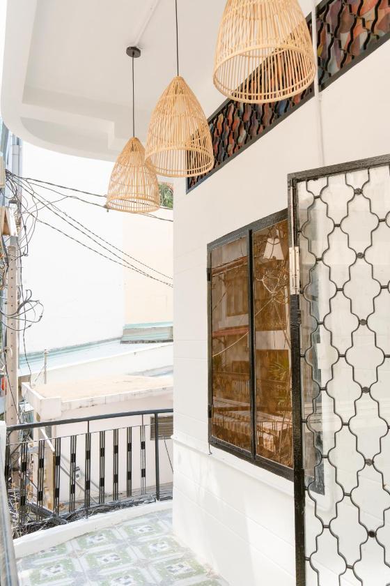 Phòng Có Giường Cỡ Queen Với Ban Công