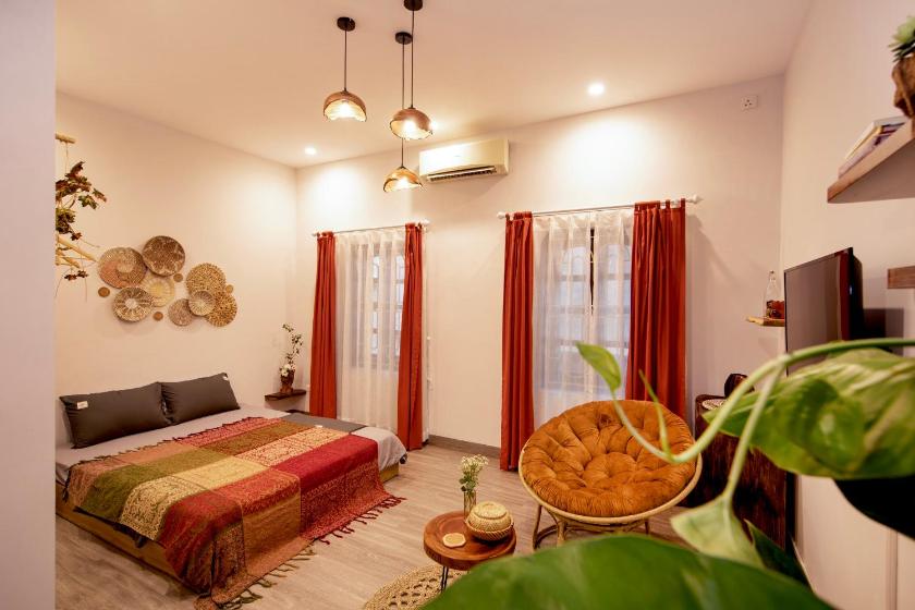 Phòng Giường Đôi Có Phòng Tắm Riêng