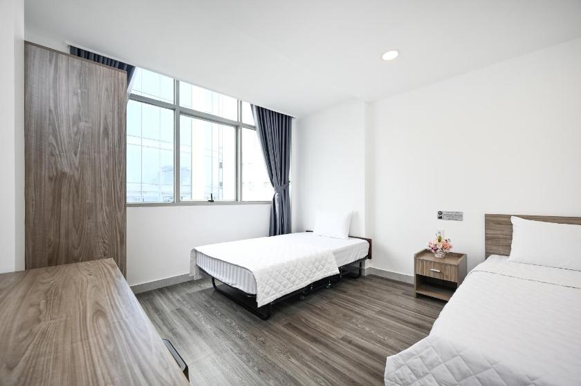 Phòng Deluxe 3 Người Nhìn ra Thành phố