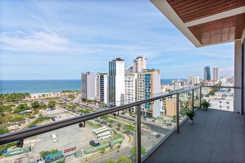 Phòng Giường Đôi có Ban công và Nhìn ra Biển