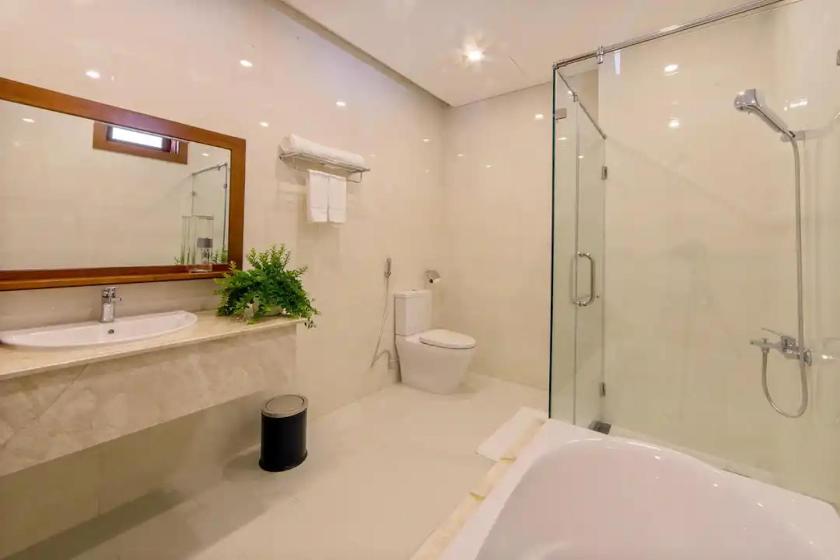 Phòng Giường Đôi có Ban công và Nhìn ra Biển