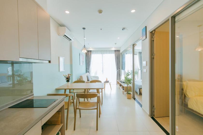 Căn hộ 2 phòng ngủ nhìn ra cảnh thành phố