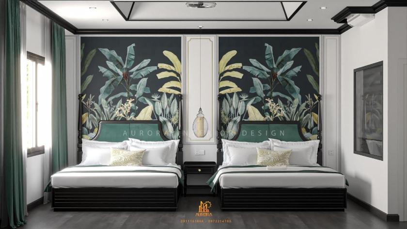 Phòng 2 Giường Đơn Có Tầm Nhìn