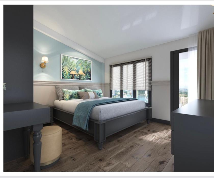 Phòng Deluxe Giường Đôi Có Ban Công Phòng Deluxe Giường Đôi Có Ban Công