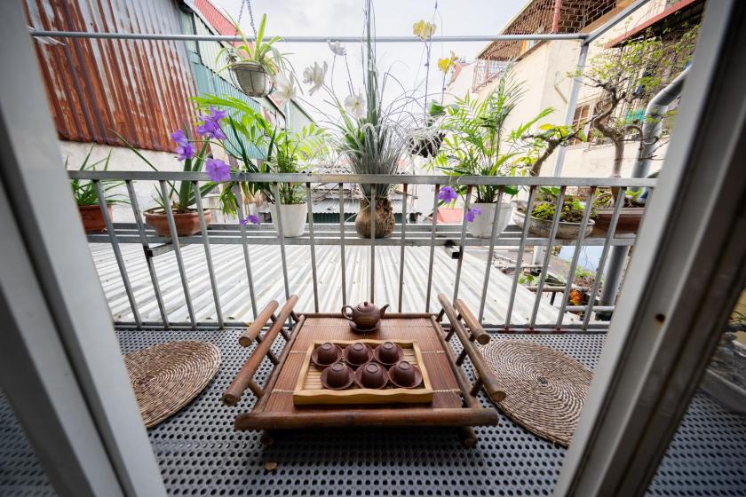 Phòng 4 Người Có Phòng Tắm Chung