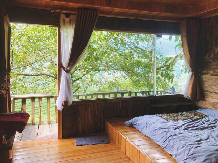 Bungalow Nhìn ra vườn