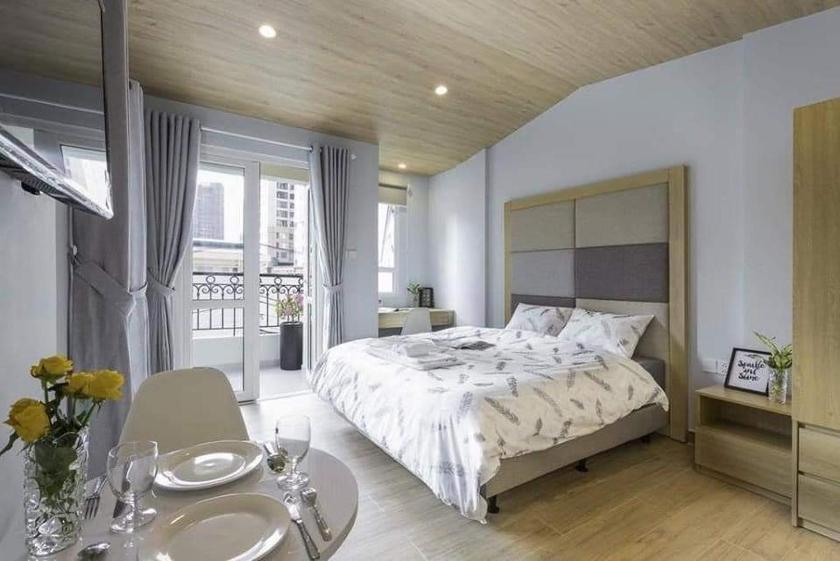 Phòng Giường Đôi Có Ban Công