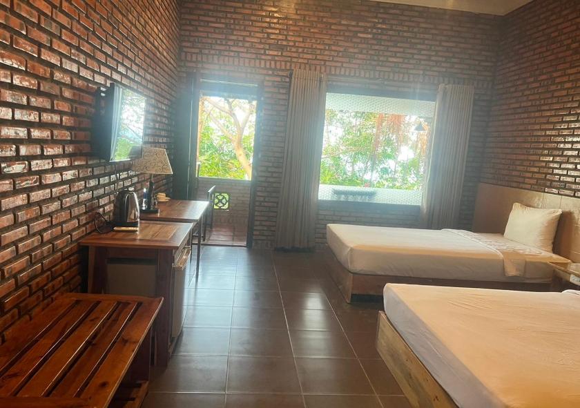 Phòng Giường Đôi/2 Giường Đơn Với Ban Công