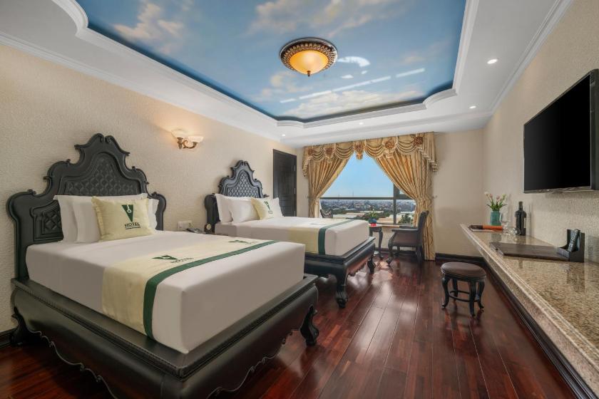 Phòng Deluxe 2 Giường Đơn Nhìn Ra Thành Phố