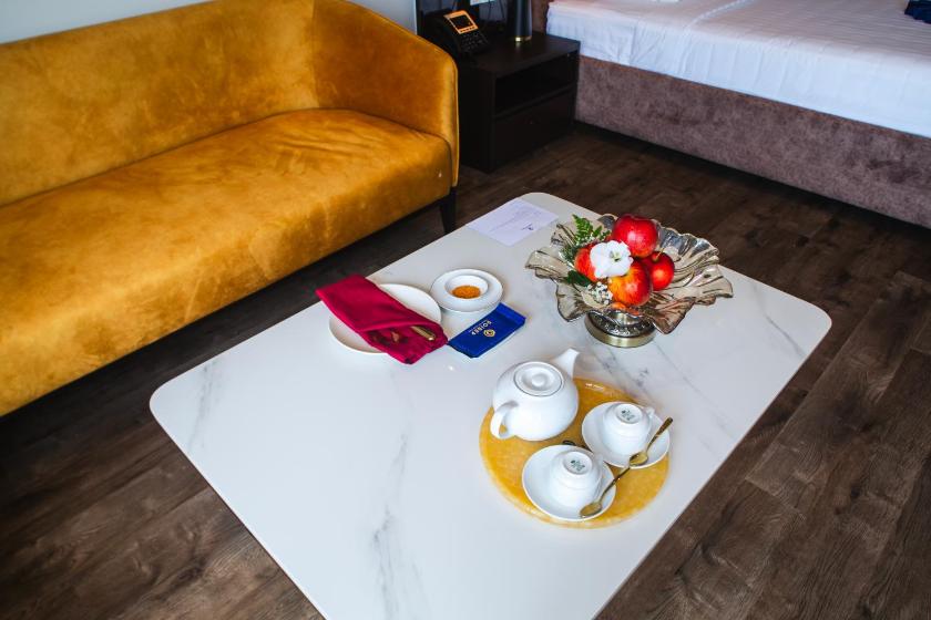 Suite có giường cỡ King với ban công