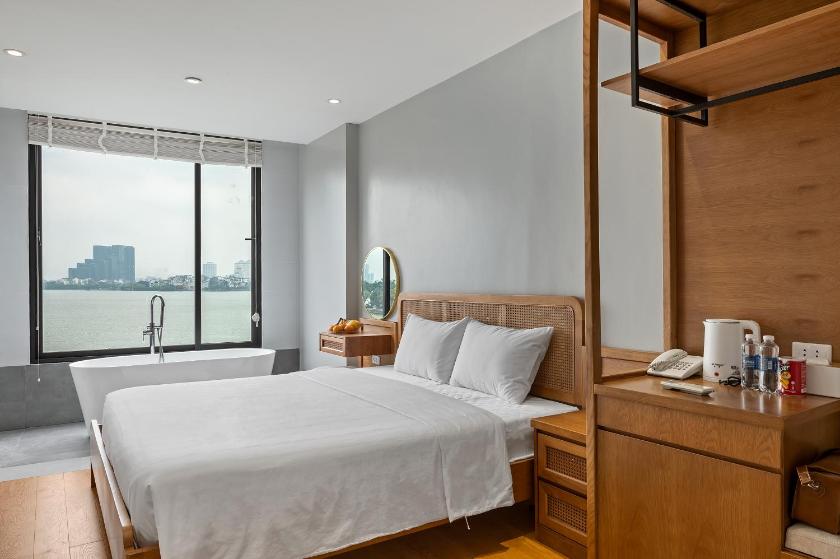 Phòng Giường Đôi Nhìn Ra Hồ Nước