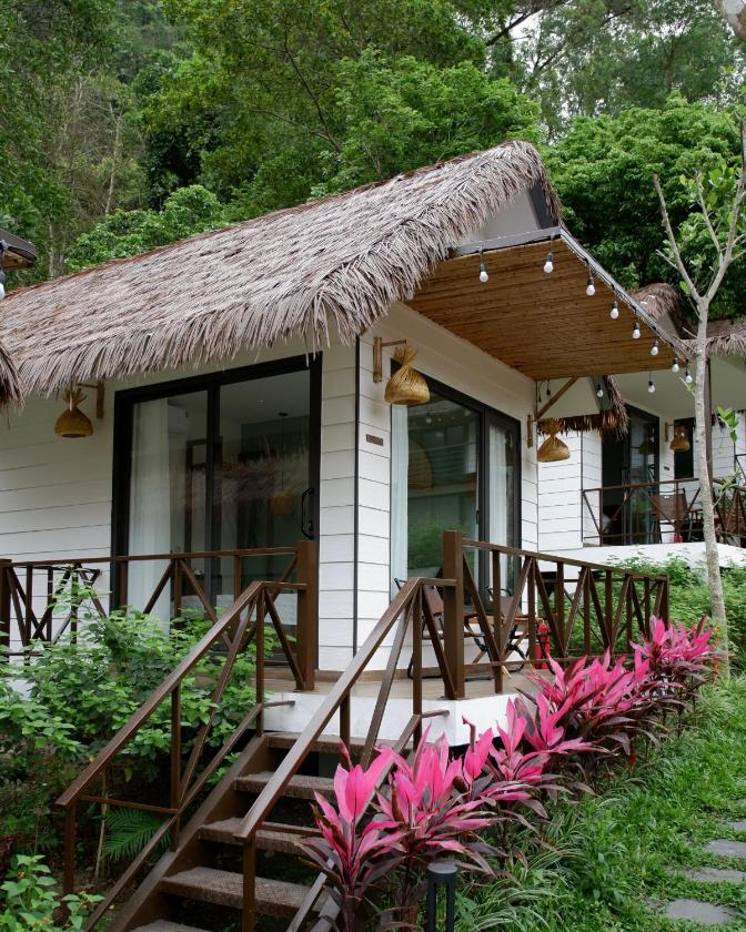 Bungalow Nhìn ra vườn