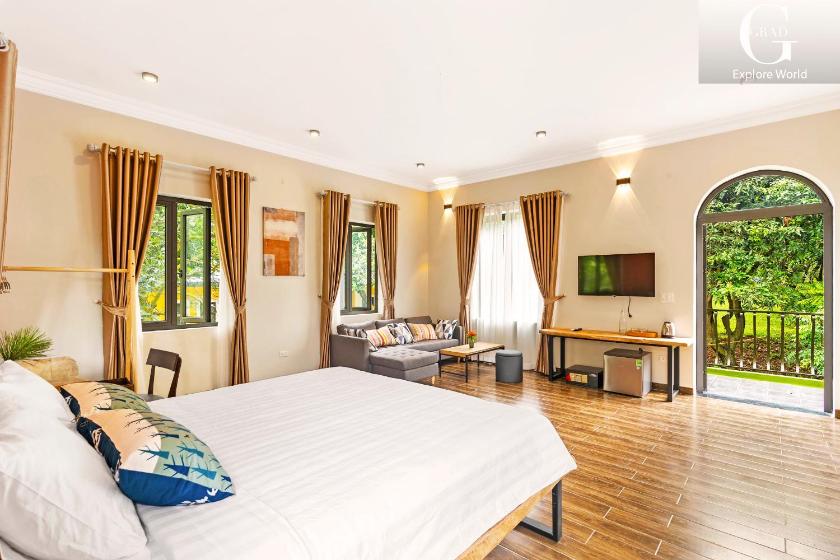Bungalow Deluxe Nhìn Ra Khu Vườn