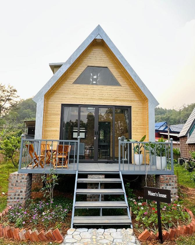 Bungalow với Sân hiên