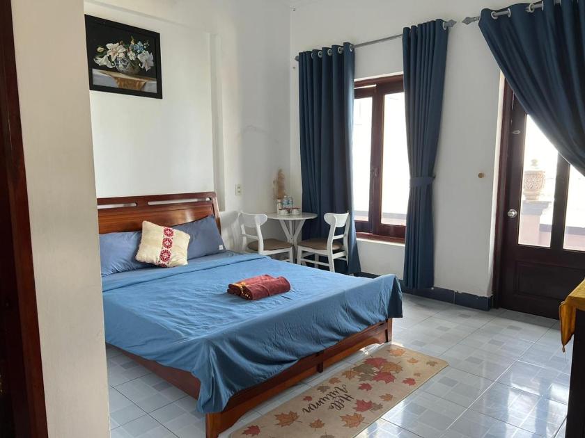 Phòng Deluxe Giường Đôi Với Ban Công và Tầm Nhìn Ra Biển