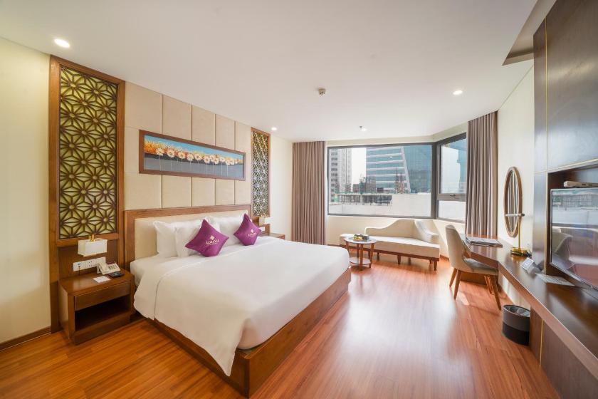 Phòng Grand Giường Đôi, Nhìn Một Phần Ra Biển Với Trà Chiều/Đợt Lưu Trú Phòng Grand Giường Đôi, Nhìn Một Phần Ra Biển Với Trà Chiều/Đợt Lưu Trú