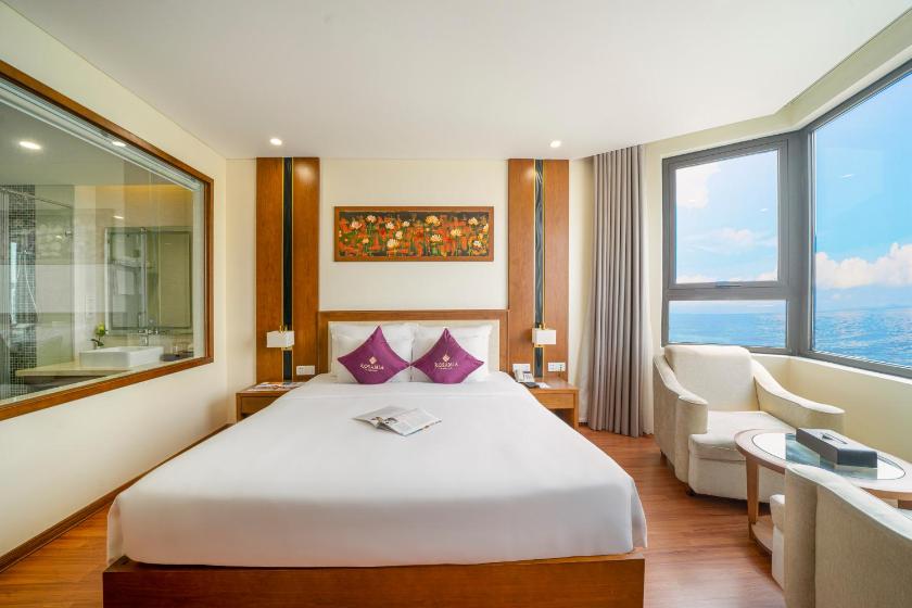 Phòng Deluxe Giường Đôi, Nhìn Một Phần Ra Biển Với Trà Chiều/Đợt Lưu Trú Phòng Deluxe Giường Đôi, Nhìn Một Phần Ra Biển Với Trà Chiều/Đợt Lưu Trú