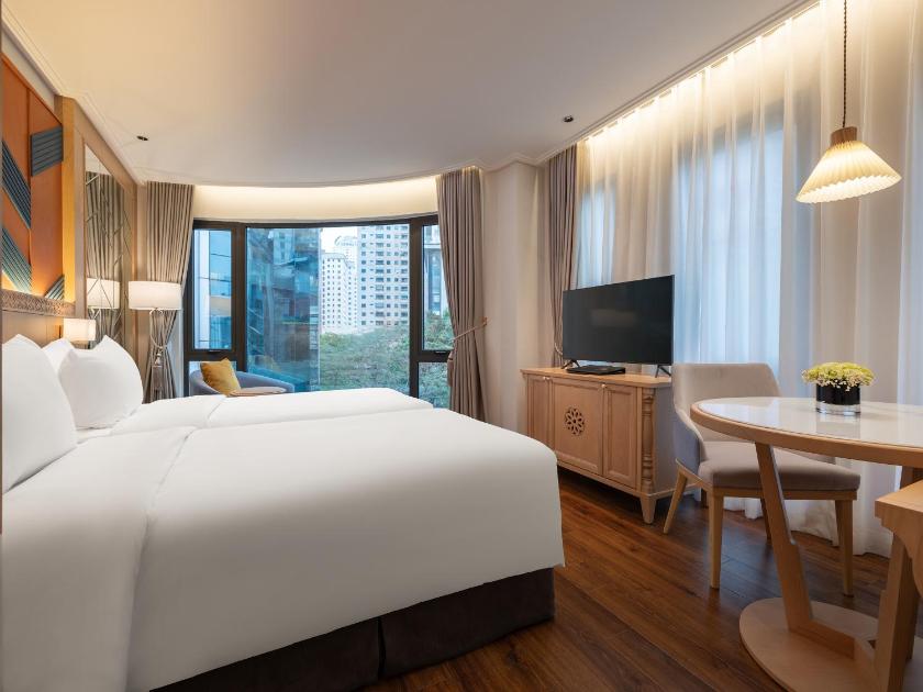 Phòng 2 Giường Đơn Nhìn Ra Thành Phố