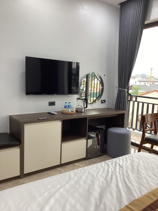 Phòng Deluxe Giường Đôi Có Vòi Sen