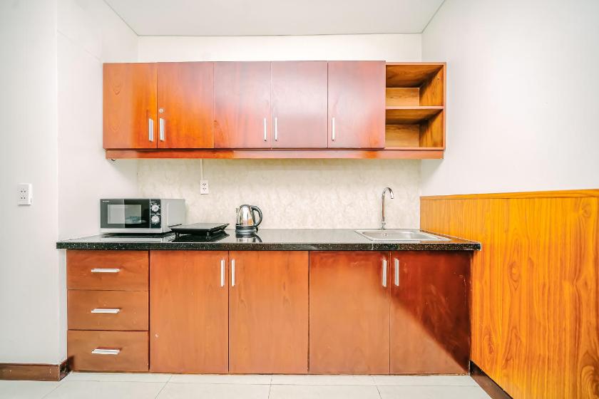 Căn hộ 2 phòng ngủ nhìn ra cảnh thành phố