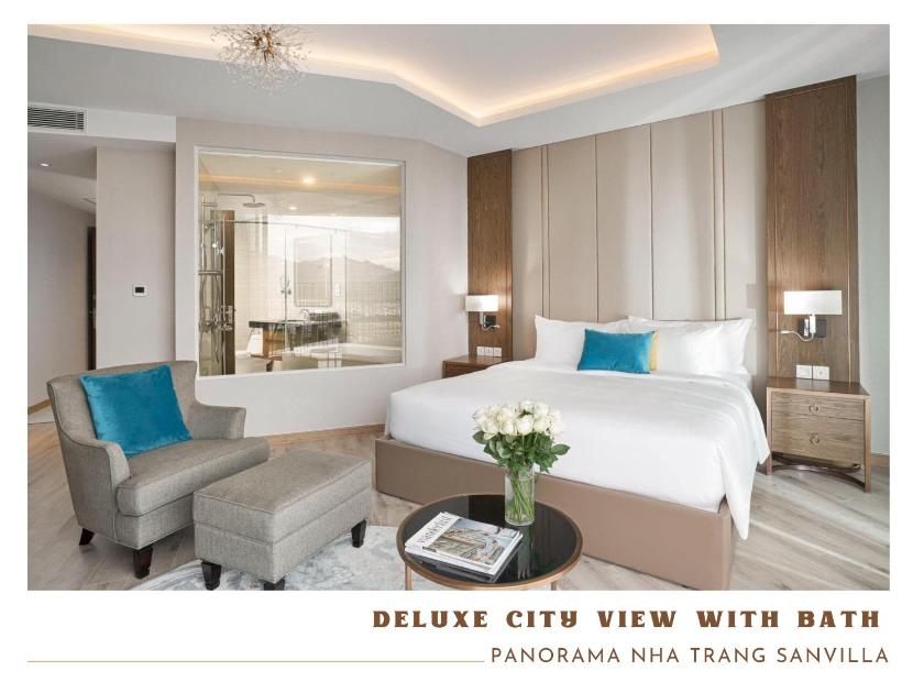 Phòng Deluxe Giường Đôi Có Bồn Tắm