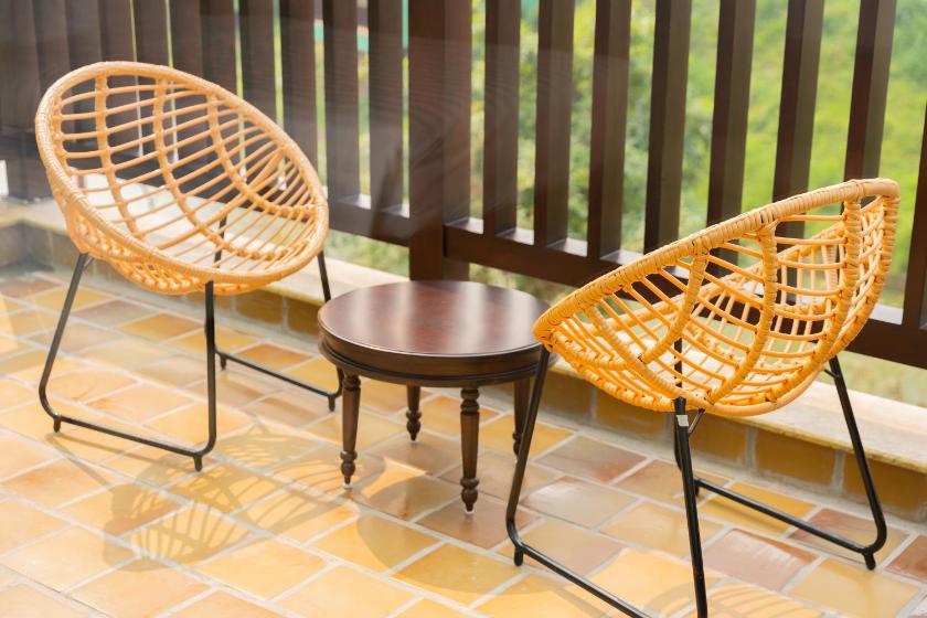 Phòng 2 giường đơn có ban công