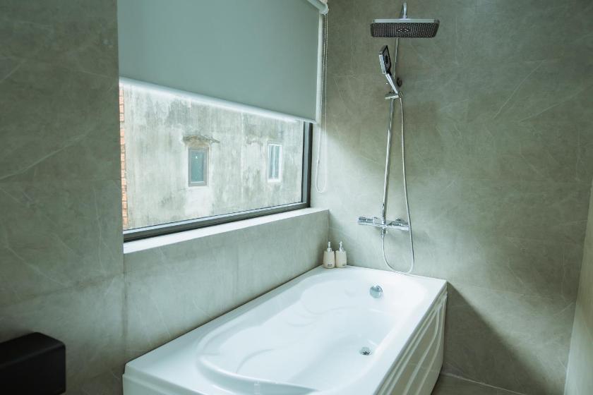 Phòng có giường cỡ King với Bồn tắm Spa
