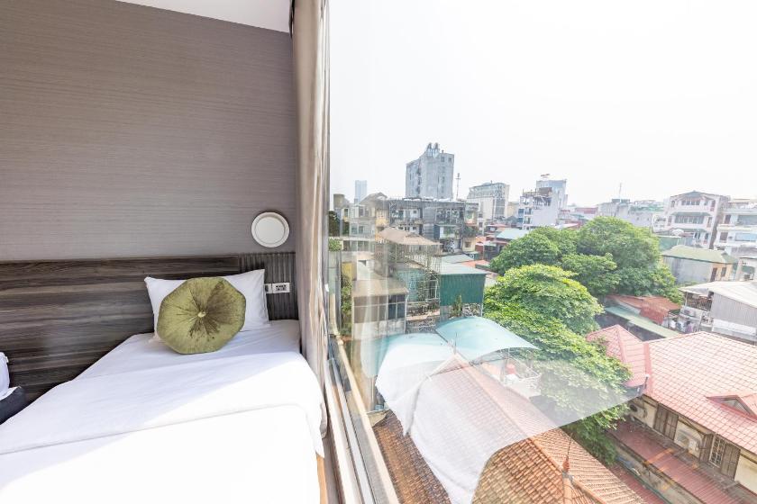 Phòng Deluxe Giường Đôi/2 Giường Đơn Nhìn Ra Thành Phố
