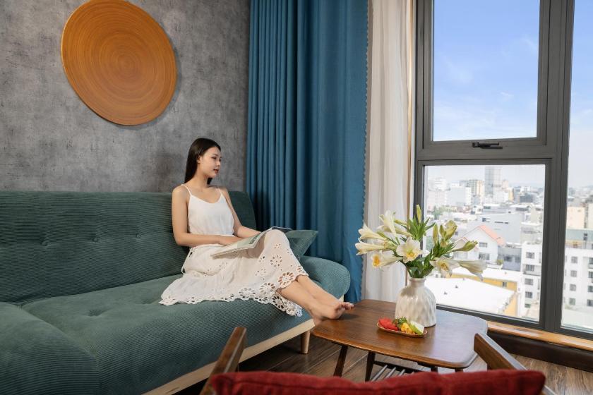 Phòng Đôi Executive nhìn ra 1 Góc Biển