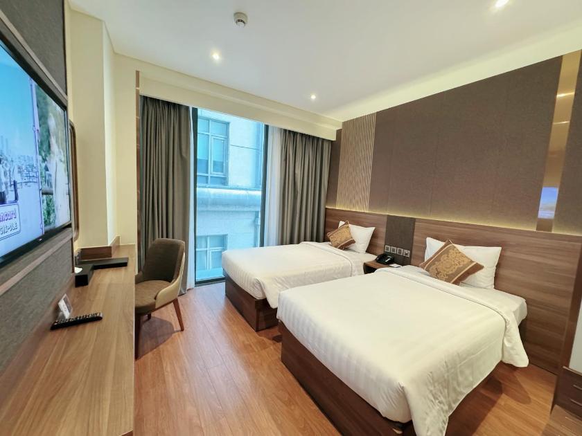 Phòng Deluxe 2 Giường Đơn Có Cửa Sổ