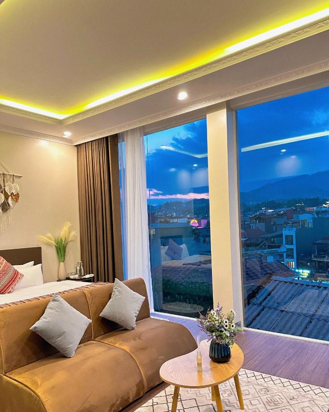 Phòng Giường Đôi Nhìn Ra Núi