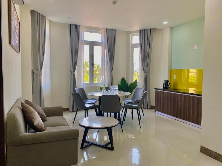 Căn hộ 2 phòng ngủ nhìn ra cảnh thành phố