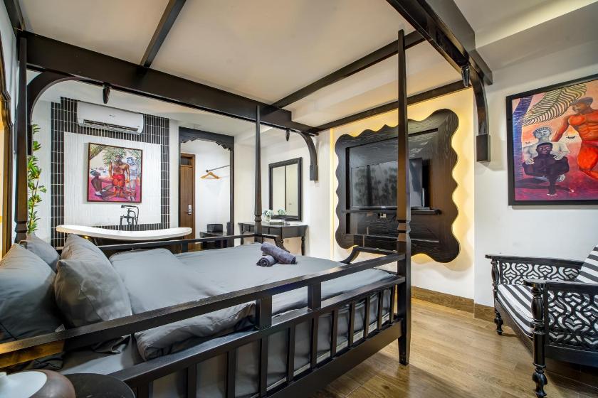 Phòng Deluxe Giường Đôi Có Bồn Tắm