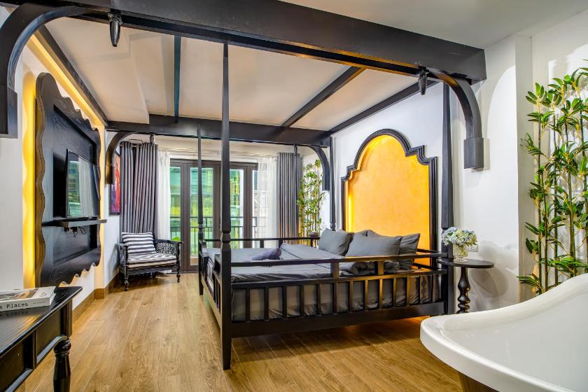 Phòng Deluxe Giường Đôi Có Bồn Tắm