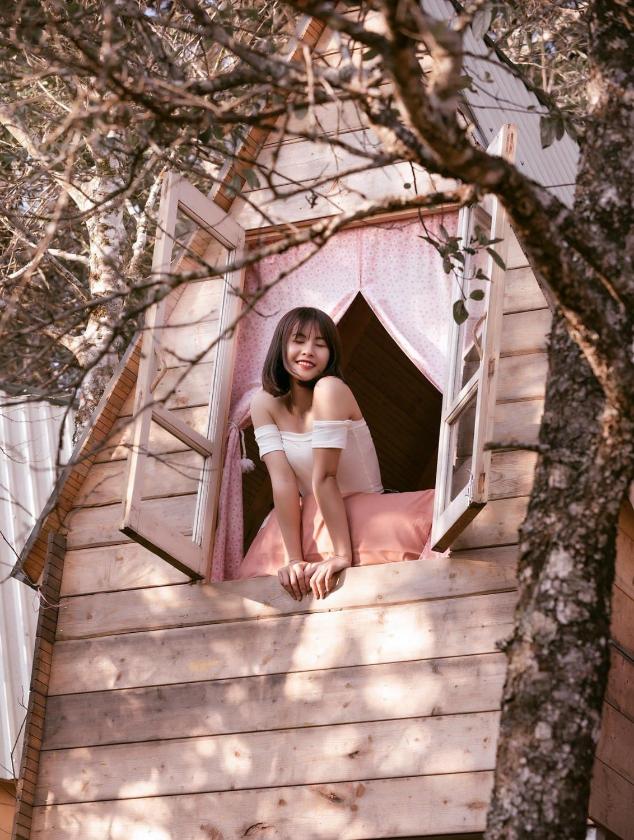 Phòng Giường Đôi Nhìn Ra Vườn