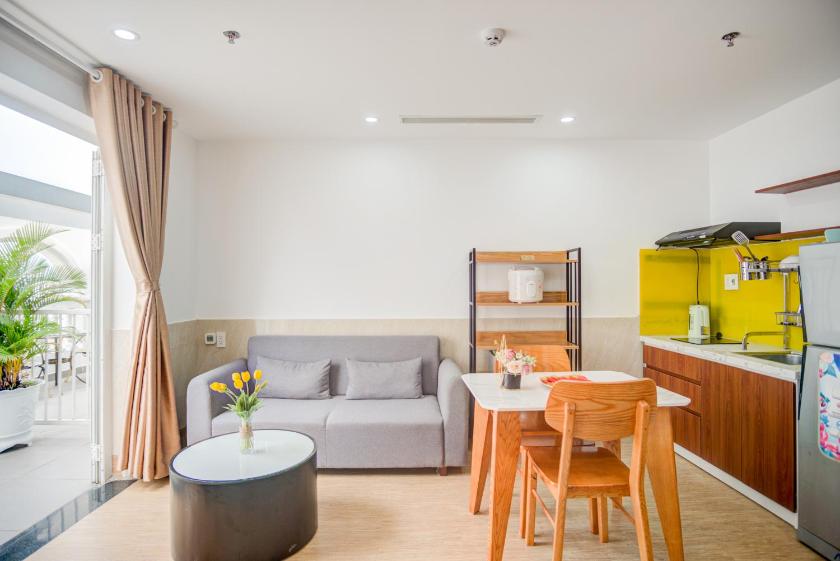 Căn Hộ 1 Phòng Ngủ Có Ban Công