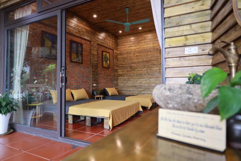 Phòng Gia đình Nhìn ra Vườn