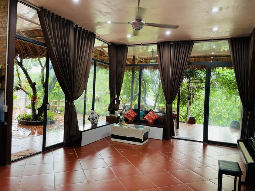 Phòng Gia đình Nhìn ra Vườn