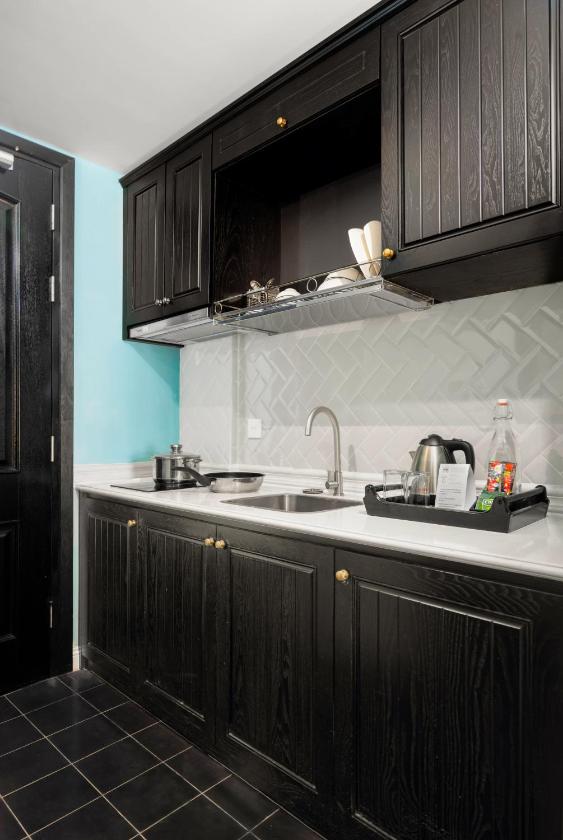 Căn Hộ 1 Phòng Ngủ Giường Đôi Nhìn Ra Thành Phố