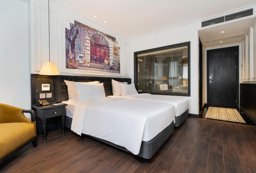 Phòng 2 Giường Đơn Nhìn Ra Thành Phố