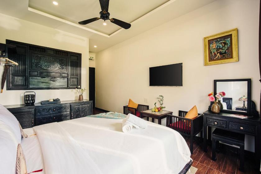 Phòng Có Giường Cỡ Queen Nhìn Ra Vườn