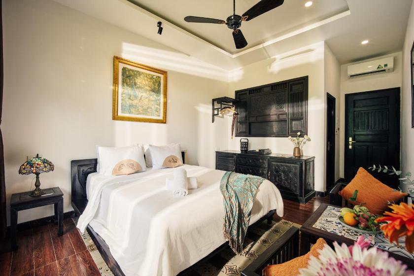 Phòng Có Giường Cỡ Queen Nhìn Ra Vườn