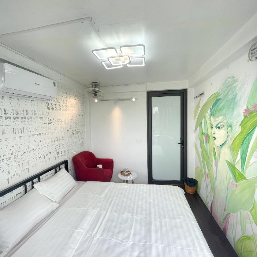 Phòng Giường Đôi Có Ban Công