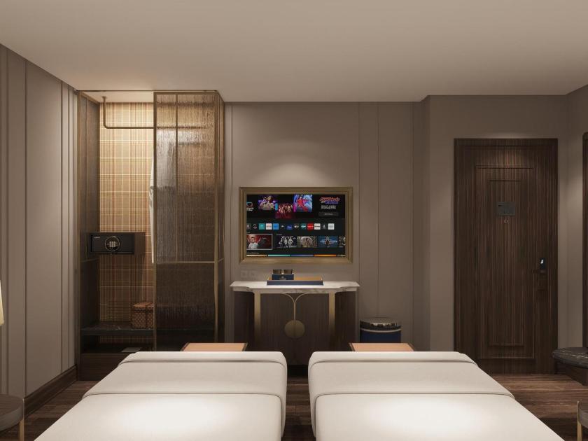 Phòng Deluxe Giường Đôi/2 Giường Đơn Với Cửa Sổ Bên Trong